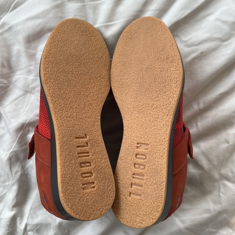 NOBULL Red & Orange Athletic Training Shoes - Picture 5 of 6